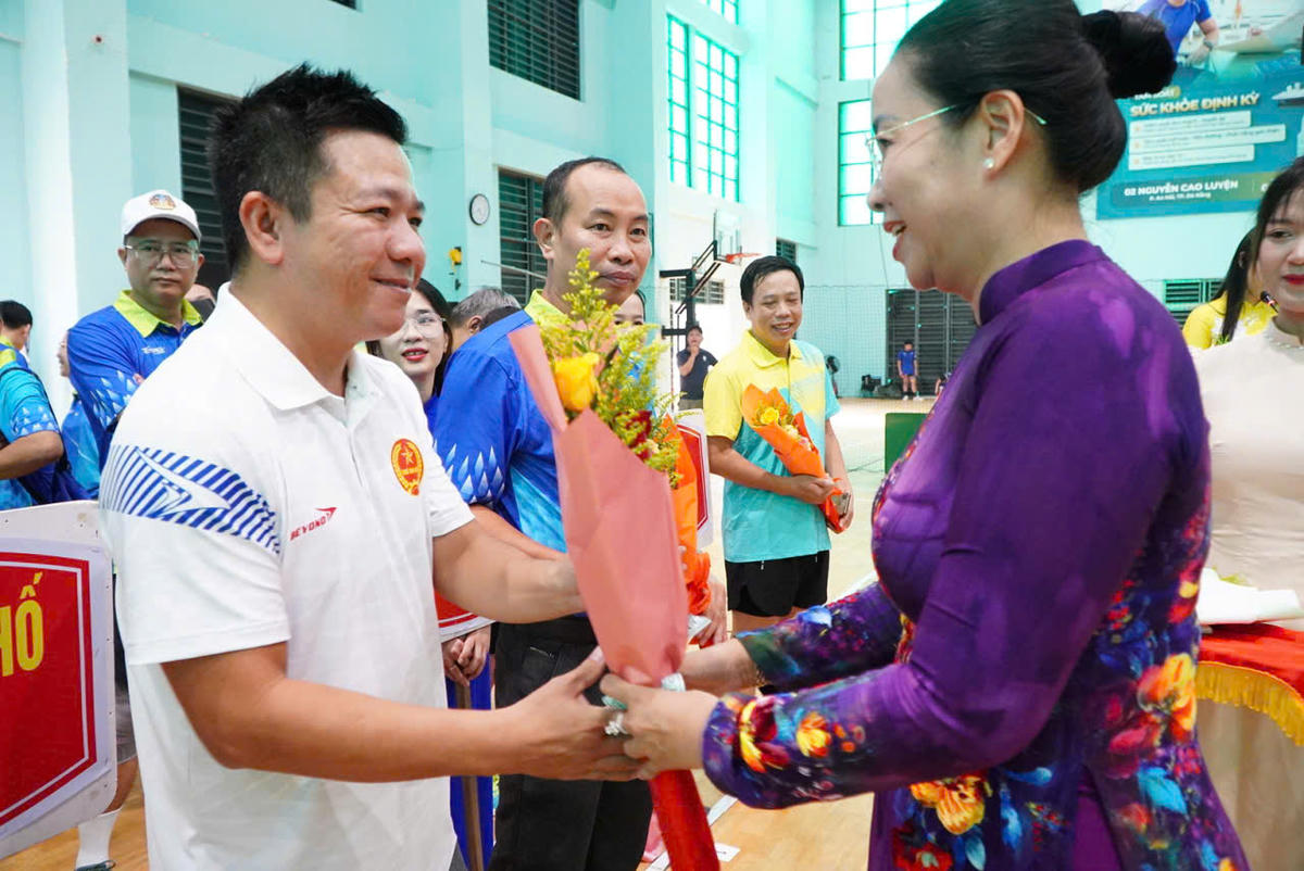 Ngân hàng Chính sách xã hội Đà Nẵng giành giải Nhất toàn đoàn Hội thao Khối thi đua Cơ quan Trung ương 1