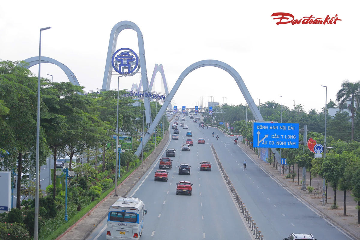 Phương án thí điểm tổ chức giao thông trên cầu Nhật Tân được thực hiện trong 6 tháng, từ ngày 27/9/2026 đến hết ngày 27/3/2027.