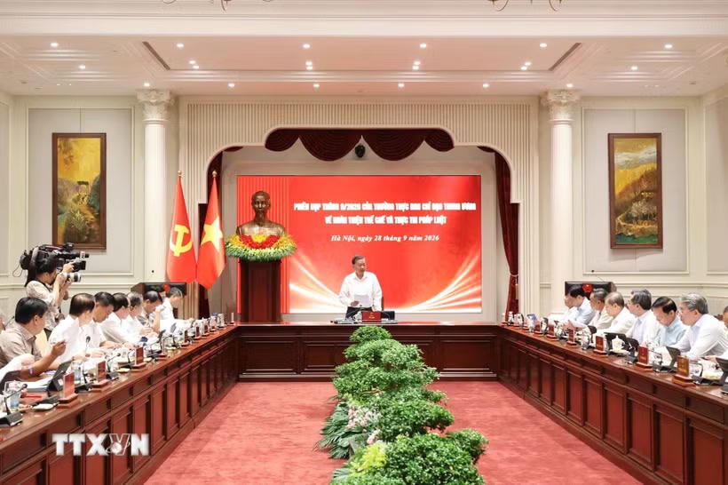 Tổng Bí thư, Chủ tịch nước Tô Lâm phát biểu chỉ đạo. (Ảnh: Thống Nhất/TTXVN).