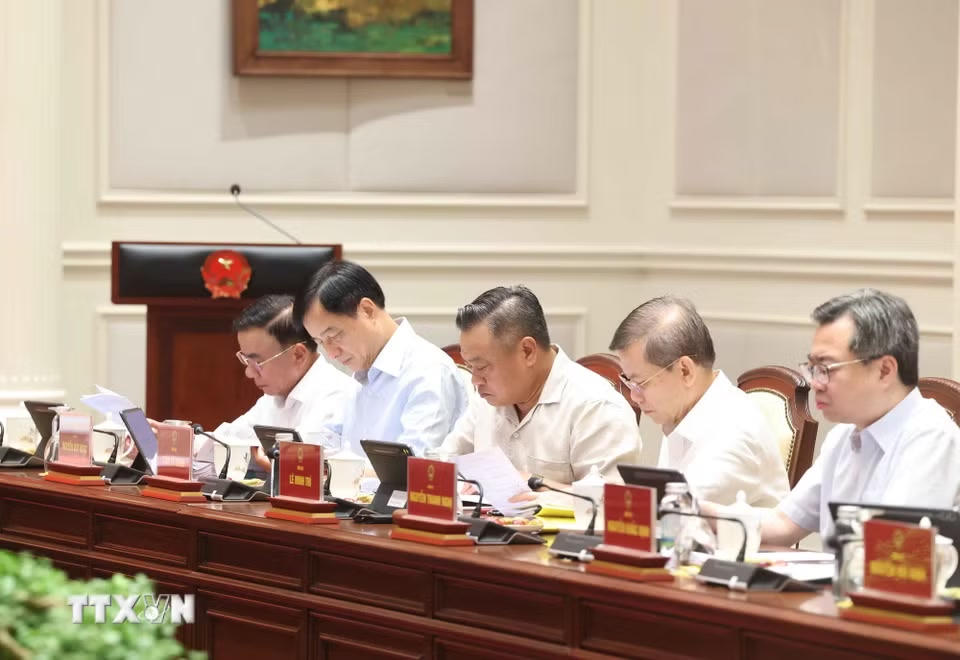 Các đại biểu tham dự phiên họp. (Ảnh: Thống Nhất/TTXVN)