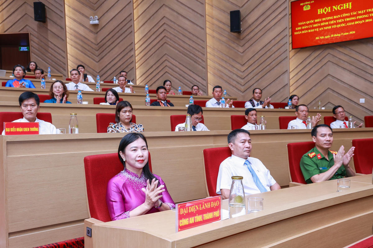 Mỗi khu dân cư bình yên là một viên gạch xây nên xã hội kỷ cương, an toàn 