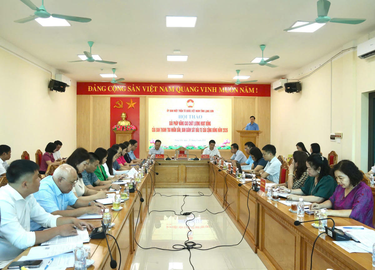 Quang cảnh hội thảo.
