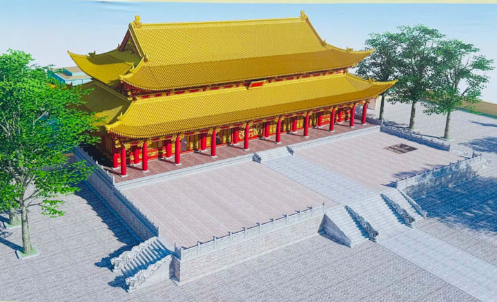 Phục dựng Điện Kính Thiên trên nền tảng những cứ liệu khảo cổ
