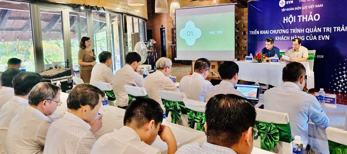  Quang cảnh hội thảo (Nguồn: EVN)