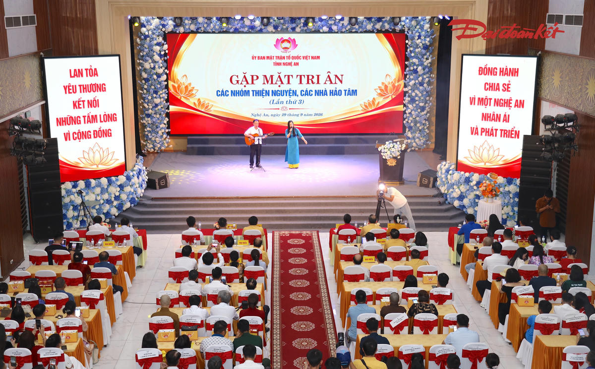 MTTQ Nghệ An gặp mặt, tri ân những tấm lòng thiện nguyện