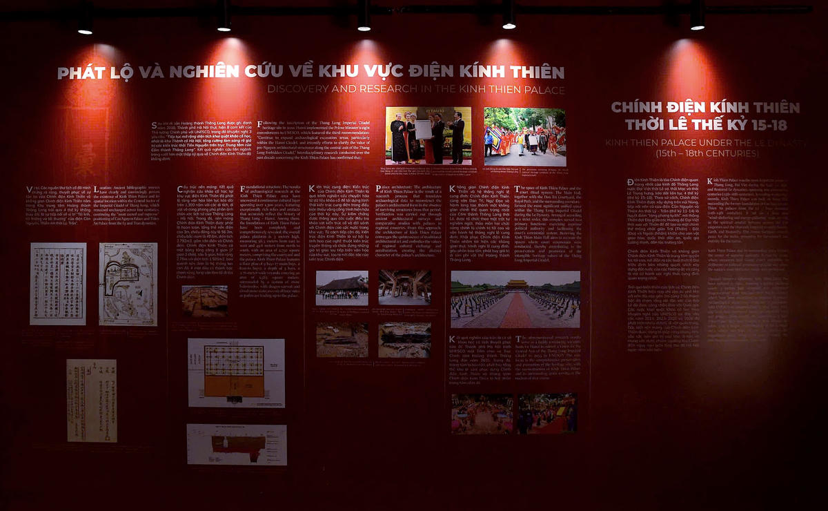Các tư liệu nghiên cứu góp phần làm rõ những cơ sở khoa học cho việc nhận diện và phục dựng Điện Kính Thiên.