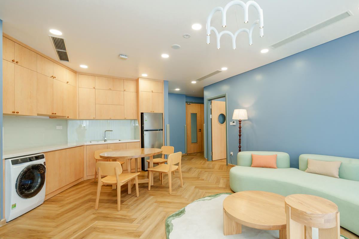 Vin Nexus Center: Trường học hạnh phúc hình trái tim và những gam màu rất “lạ”