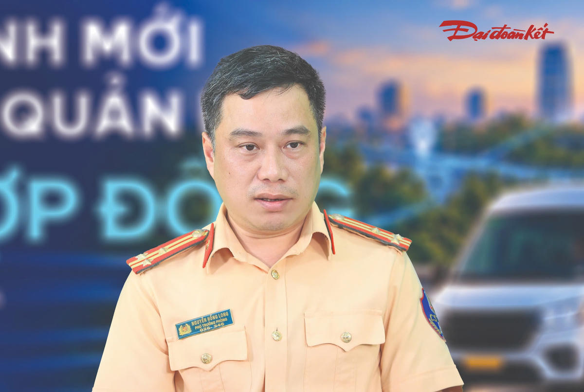 Thượng tá Nguyễn Hồng Long, Phó Trưởng phòng Hướng dẫn tuyên truyền, điều tra, giải quyết tai nạn giao thông, Cục Cảnh sát giao thông.