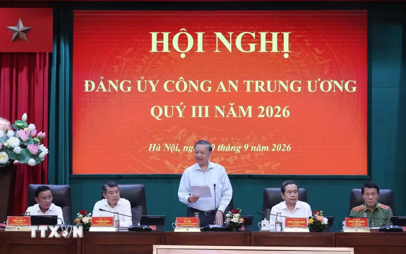 Tổng Bí thư, Chủ tịch nước Tô Lâm phát biểu chỉ đạo. (Ảnh: Thống Nhất/TTXVN)
