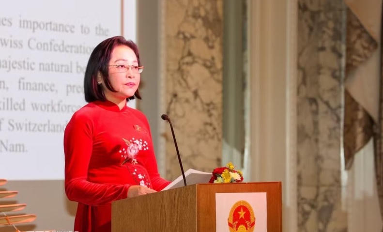 Phó Chủ tịch Quốc hội Nguyễn Thị Thanh thăm và làm việc tại Thụy Sĩ