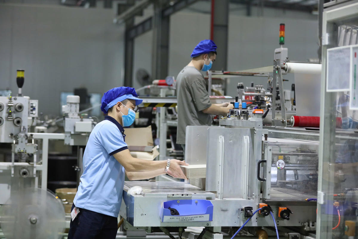 Sản xuất công nghiệp vẫn là động lực chính cho tăng trưởng kinh tế Bắc Ninh. Ảnh: Quang Vinh