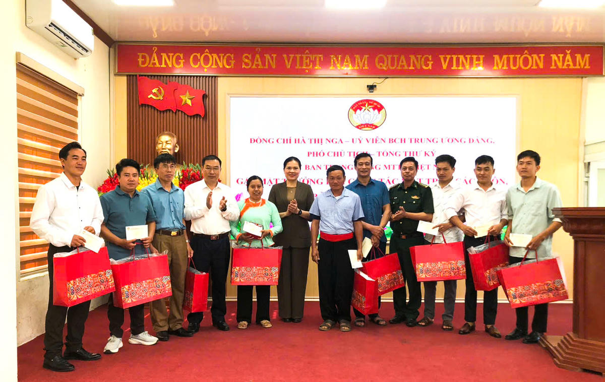 Theo đại diện Trưởng ban Công tác Mặt trận các bản, sự động viên của lãnh đạo Ủy ban Trung ương MTTQ Việt Nam và tỉnh đã tiếp thêm động lực để họ gần dân, bám dân, hoàn thành tốt các nhiệm vụ được giao.