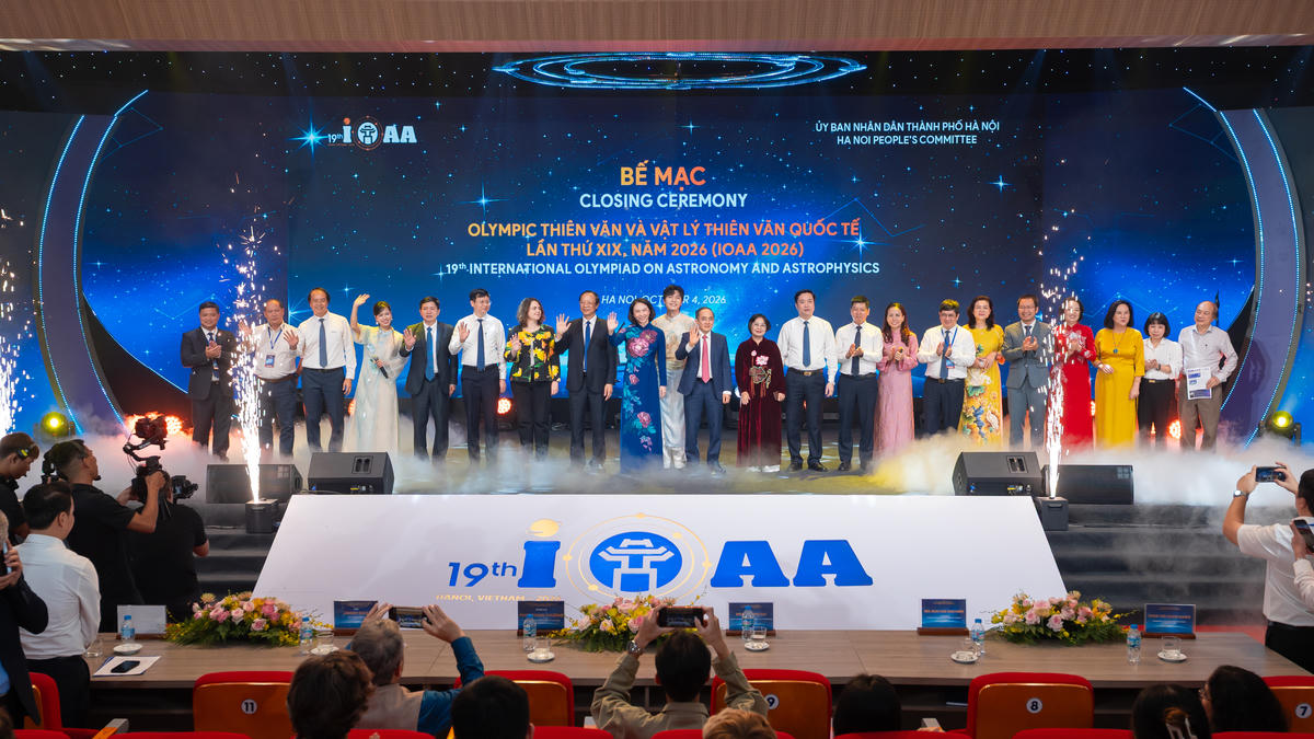 IOAA 2026 đã diễn ra thành công tại Việt Nam.