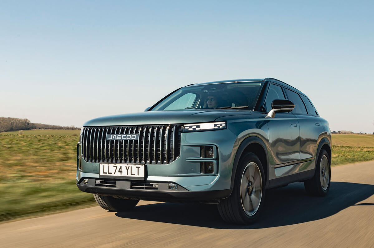 Jaecoo 7 là xe bán chạy nhất nước Anh trong tháng 9/2026. Ảnh: Autocar