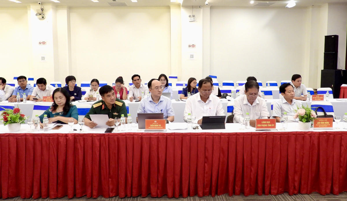 Đại biểu dự hội nghị. Ảnh: Thanh Nga.
