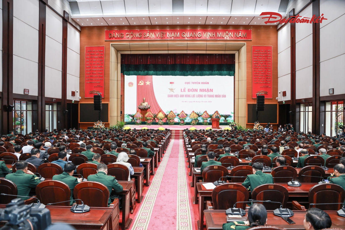 Quang cảnh buổi lễ. Ảnh: Quang Vinh