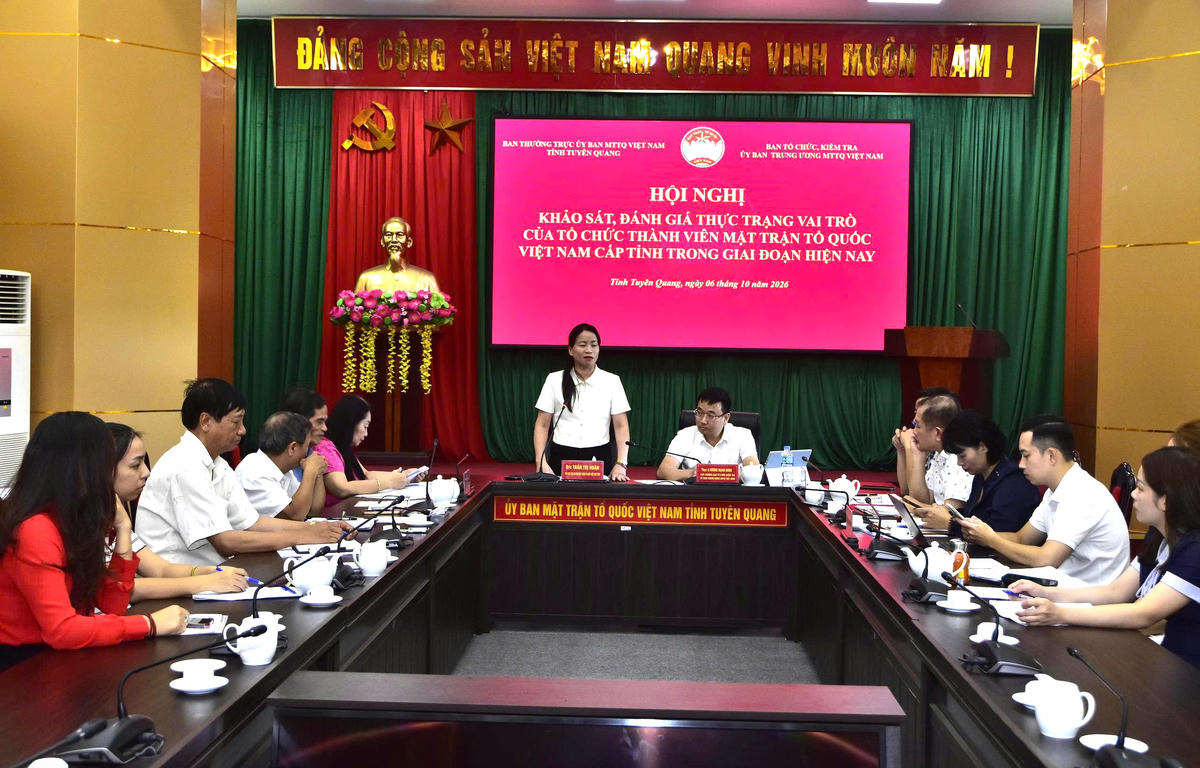 Quang cảnh hội nghị.
