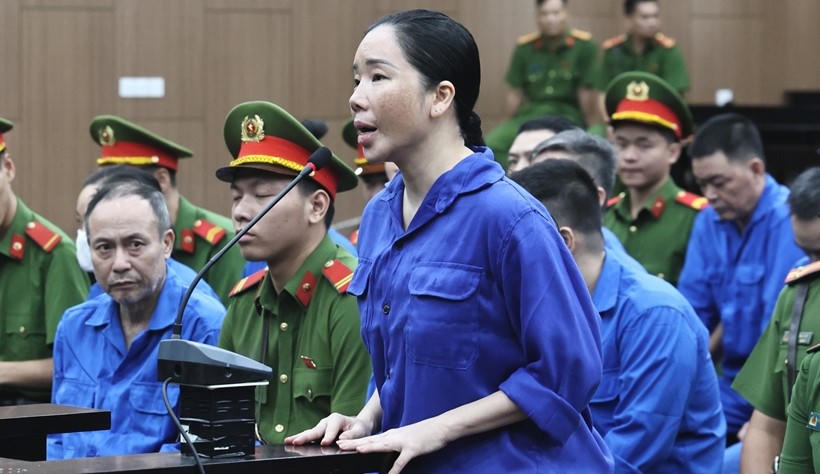Bị cáo Nguyễn Thị Mai Anh bị tuyên phạt 30 năm tù.