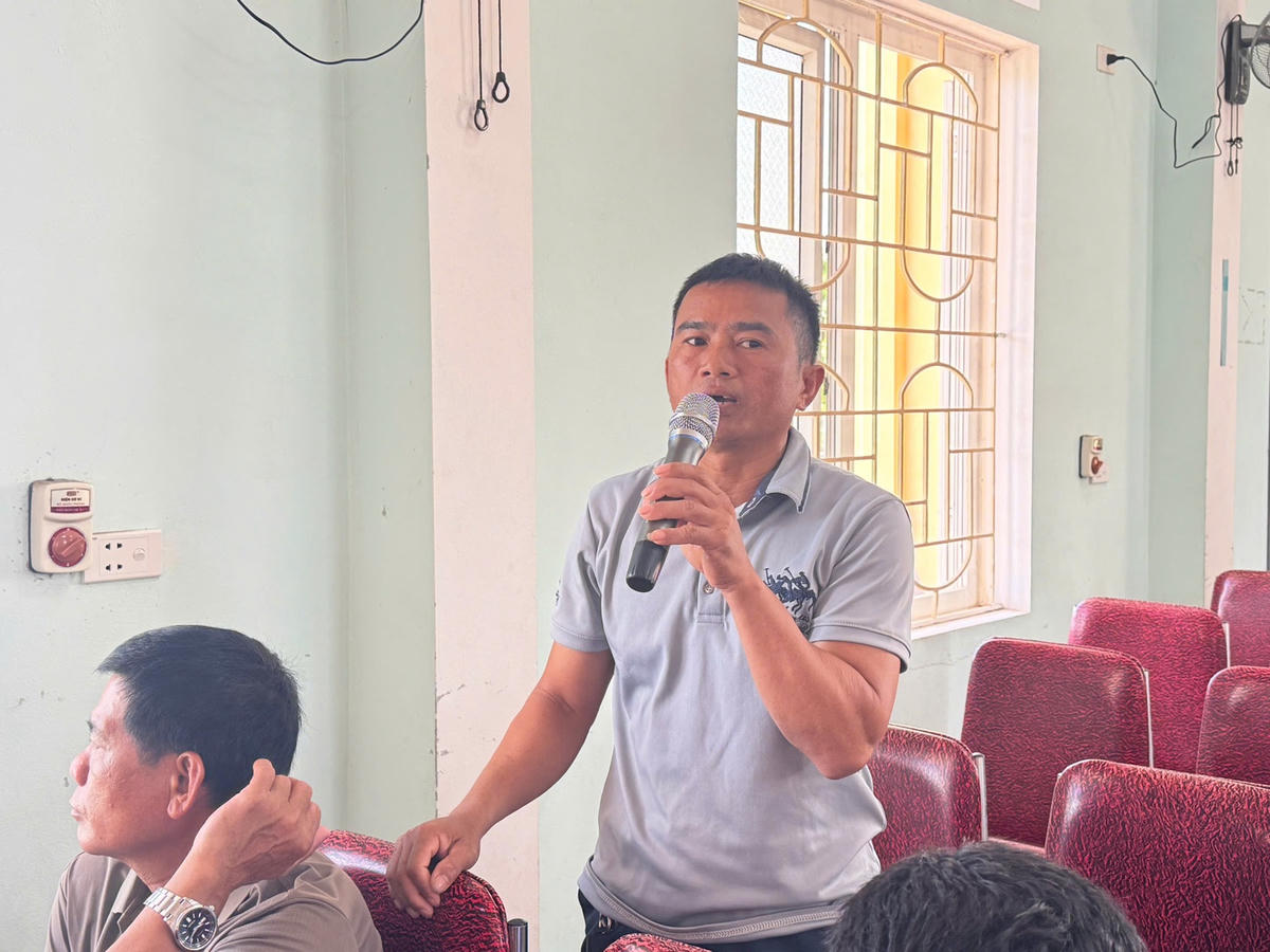 Ngoài việc tiếp nhận thông tin, tại hội nghị các đại biểu còn trao đổi kinh nghiệm, thảo luận và xử lý những tình huống pháp luật thường gặp trong thực tế tại cơ sở.