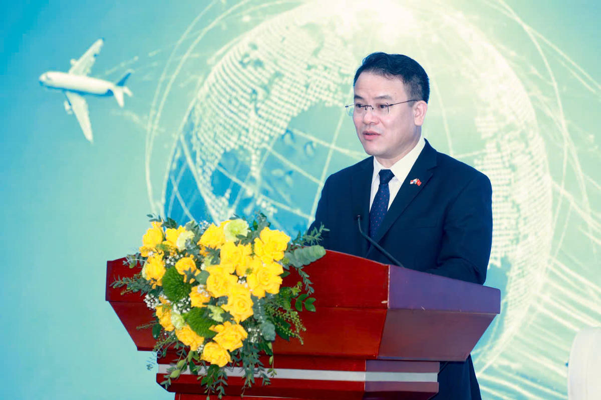Thứ trưởng Bộ Tài chính Trần Quốc Phương phát biểu chỉ đạo tại Tọa đàm. Ảnh: BTC.
