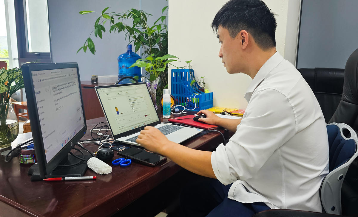 Chuyển đổi số và ứng dụng AI được cán bộ Ủy ban MTTQ Việt Nam tỉnh Cao Bằng ứng dụng, sử dụng hàng ngày.