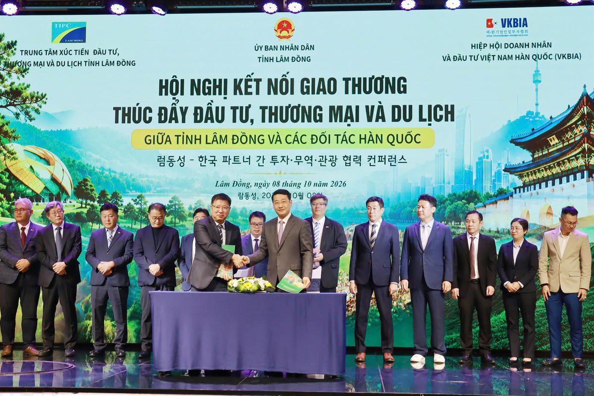 Kết nối hợp tác giữa Lâm Đồng với các đối tác Hàn Quốc