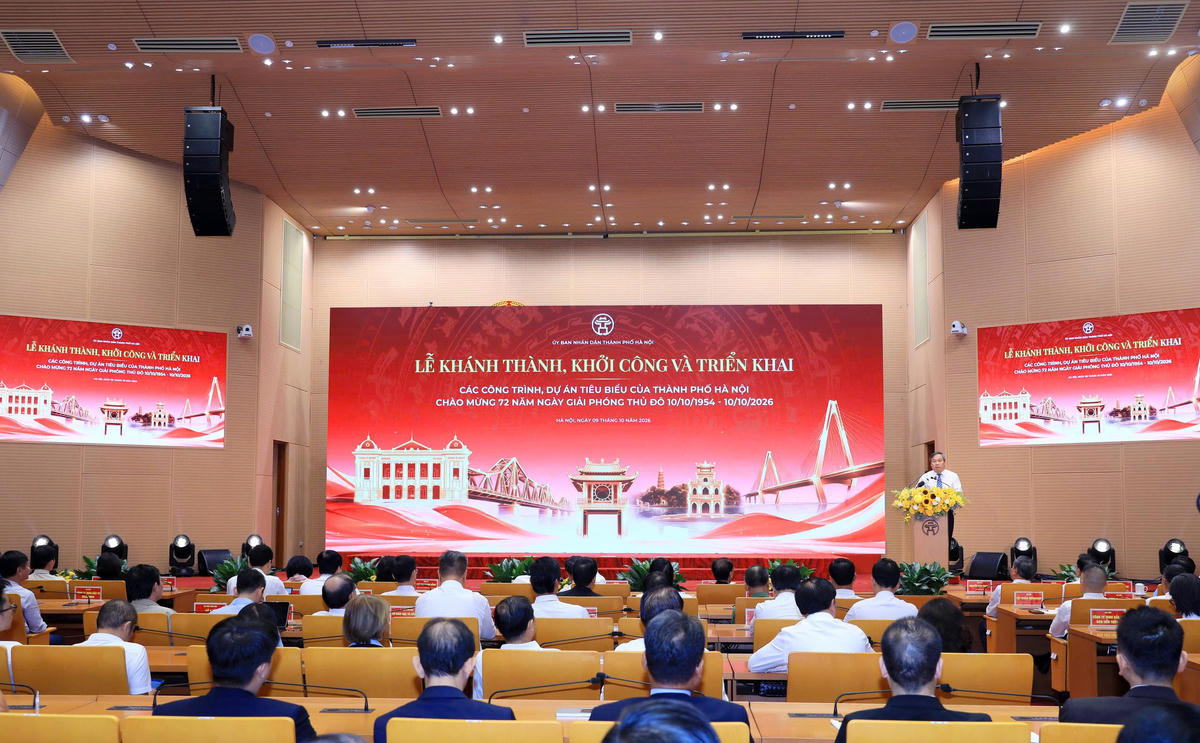 Quang cảnh buổi lễ.