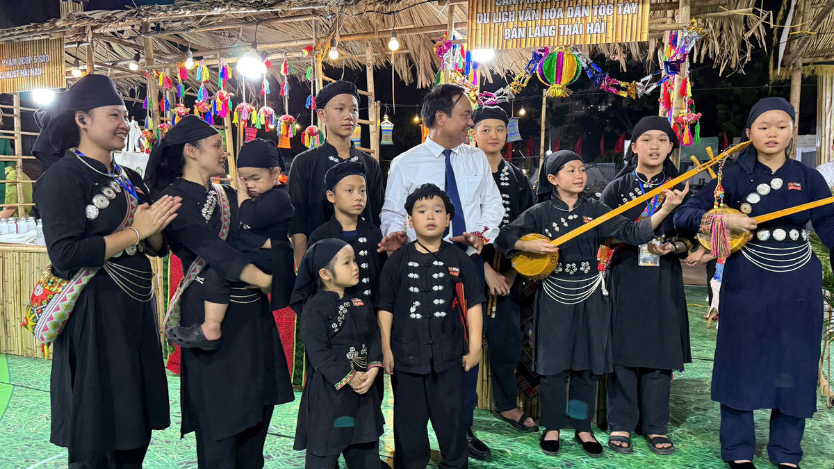 Tại khu vực quảng bá du lịch nông nghiệp, nông thôn, khách tham quan có thể tìm hiểu các mô hình du lịch làng nghề gắn với ẩm thực và văn hóa địa phương. 
