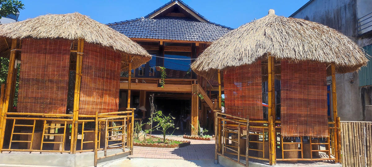 Điểm du lịch cộng đồng tại Mường Cốc xã Mỹ Đức- Hà Nội. Ảnh: Thanh Bình
