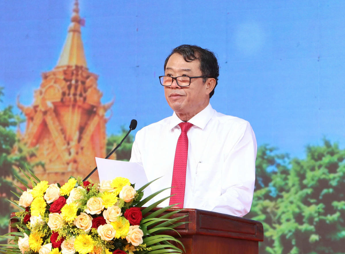 Ông Nguyễn Văn Khởi, Phó Chủ tịch UBND TP Cần Thơ phát biểu tại chương trình. Ảnh TT