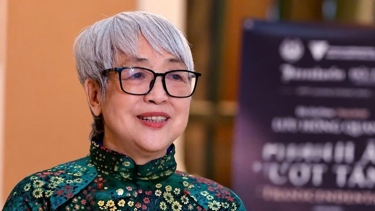 Nhà văn Trần Thị Trường.