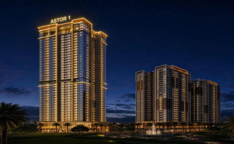 Phối cảnh dự án chung cư Astor 1 mới mở bán với giá 95 triệu/m2 khi thanh toán sớm 95% giá trị căn hộ. Ảnh: CĐT