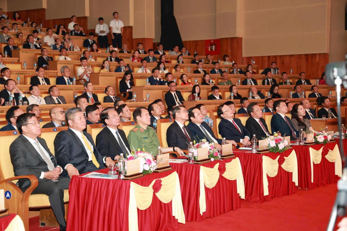 Thủ tướng Chính phủ Lê Minh Hưng và các đại biểu tham dự hội nghị. Ảnh: Duy Hưng