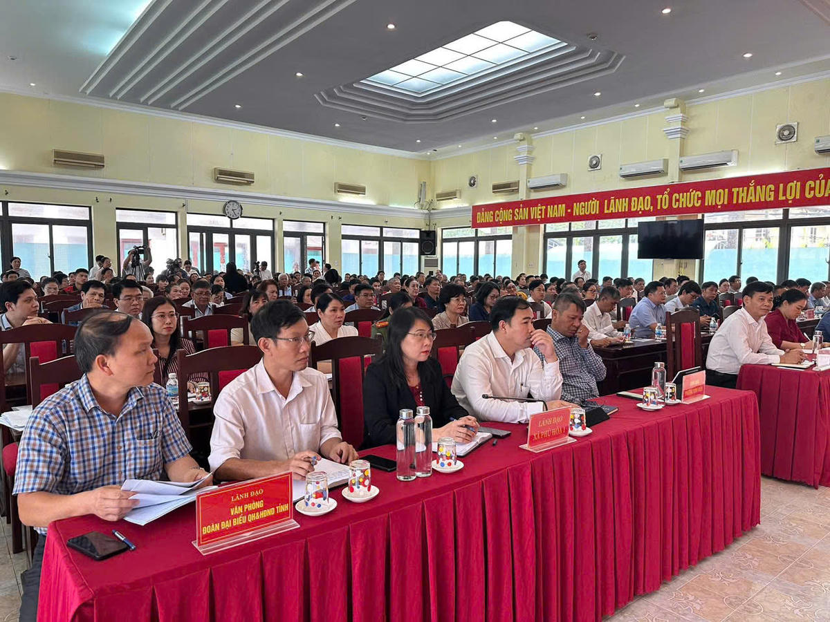 Các đại biểu dự hội nghị. Ảnh: HC.
