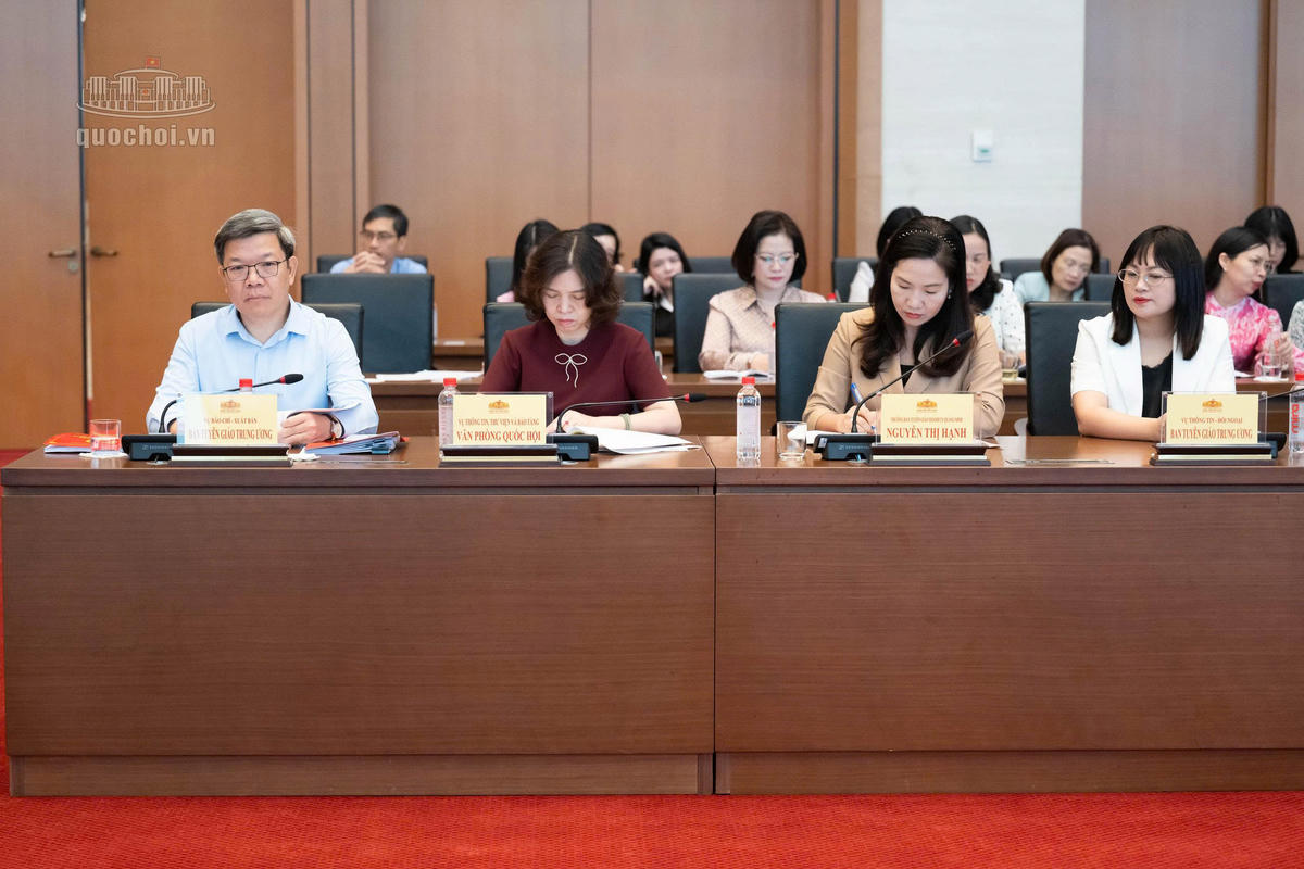 Các đại biểu tham dự Hội nghị. Ảnh: Quochoi.vn