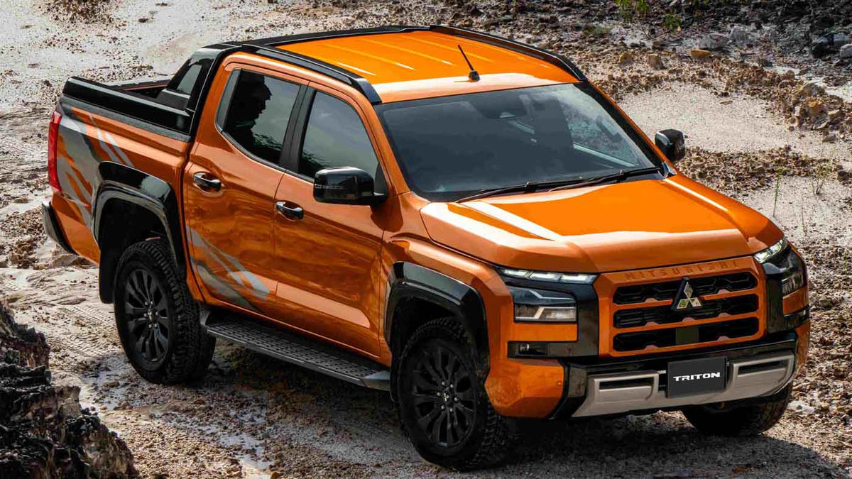 Mitsubishi Triton. Ảnh: Autobuzz