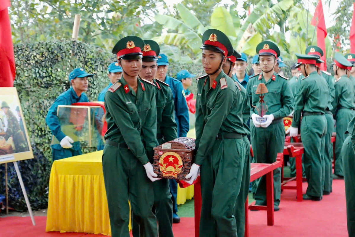 TP Hải Phòng quy tập được 89 hài cốt, vượt chỉ tiêu 44 trường hợp trong giai đoạn 1 Chiến dịch 500 ngày đêm. Ảnh: ĐT.