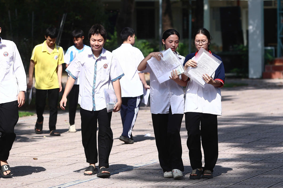 Thí sinh dự thi vào lớp 10 tại Hà Nội năm học 2026-2027. Ảnh: Lê Khánh