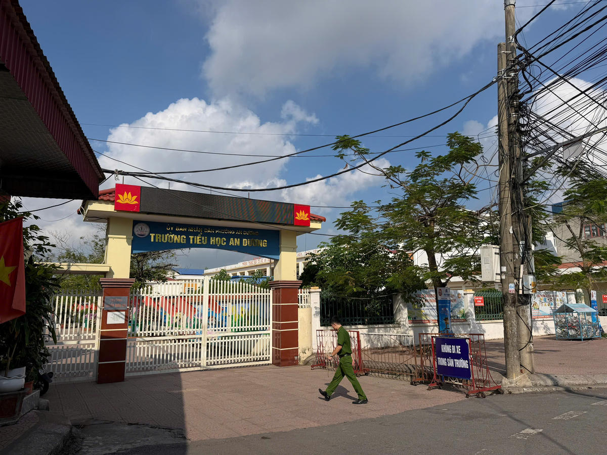 Trường Tiểu học An Dương, phường An Dương, TP Hải Phòng. Ảnh: PT. 