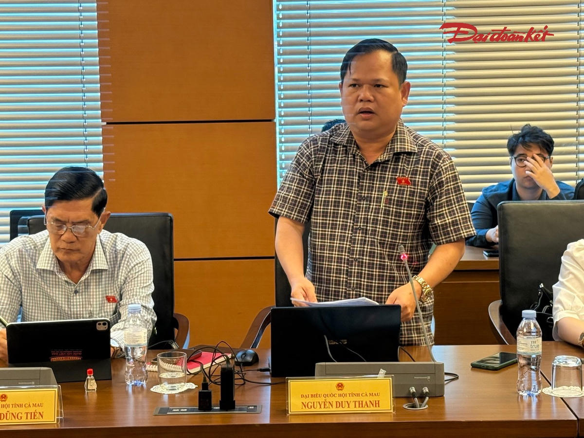 Ông Nguyễn Duy Thanh phát biểu (Ảnh: Quang Vinh)