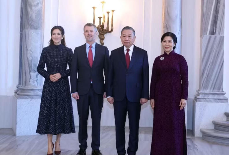 Tổng Bí thư, Chủ tịch nước Tô Lâm hội kiến Nhà vua Frederik X
