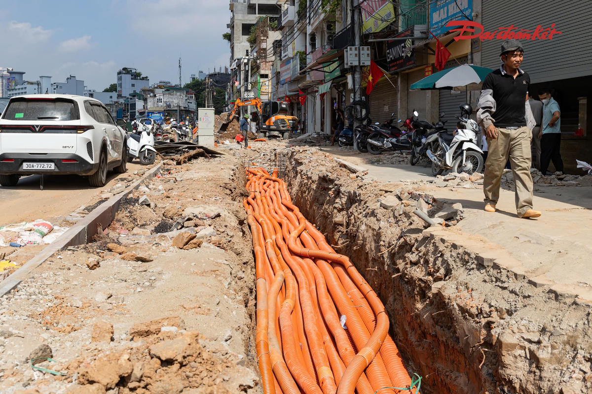 Vành đai 1 Hoàng Cầu - Voi Phục dần hoàn thiện, hai cầu vượt chạy đua về đích cuối năm