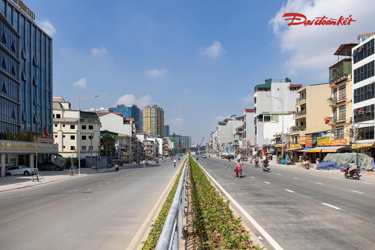 Vành đai 1 Hoàng Cầu - Voi Phục dần hoàn thiện, hai cầu vượt chạy đua về đích cuối năm