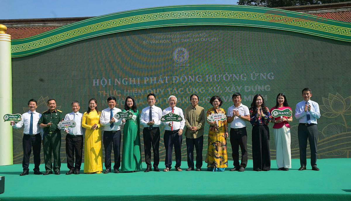 Sự kiện triển khai thực hiện Quy tắc ứng xử, xây dựng người Hà Nội thanh lịch, văn minh năm 2026, đồng thời phát động cuộc thi trực tuyến “Văn hóa từ mỗi hành động” nhận được sự hưởng ứng của nhiều đơn vị và chuyên gia văn hoá.