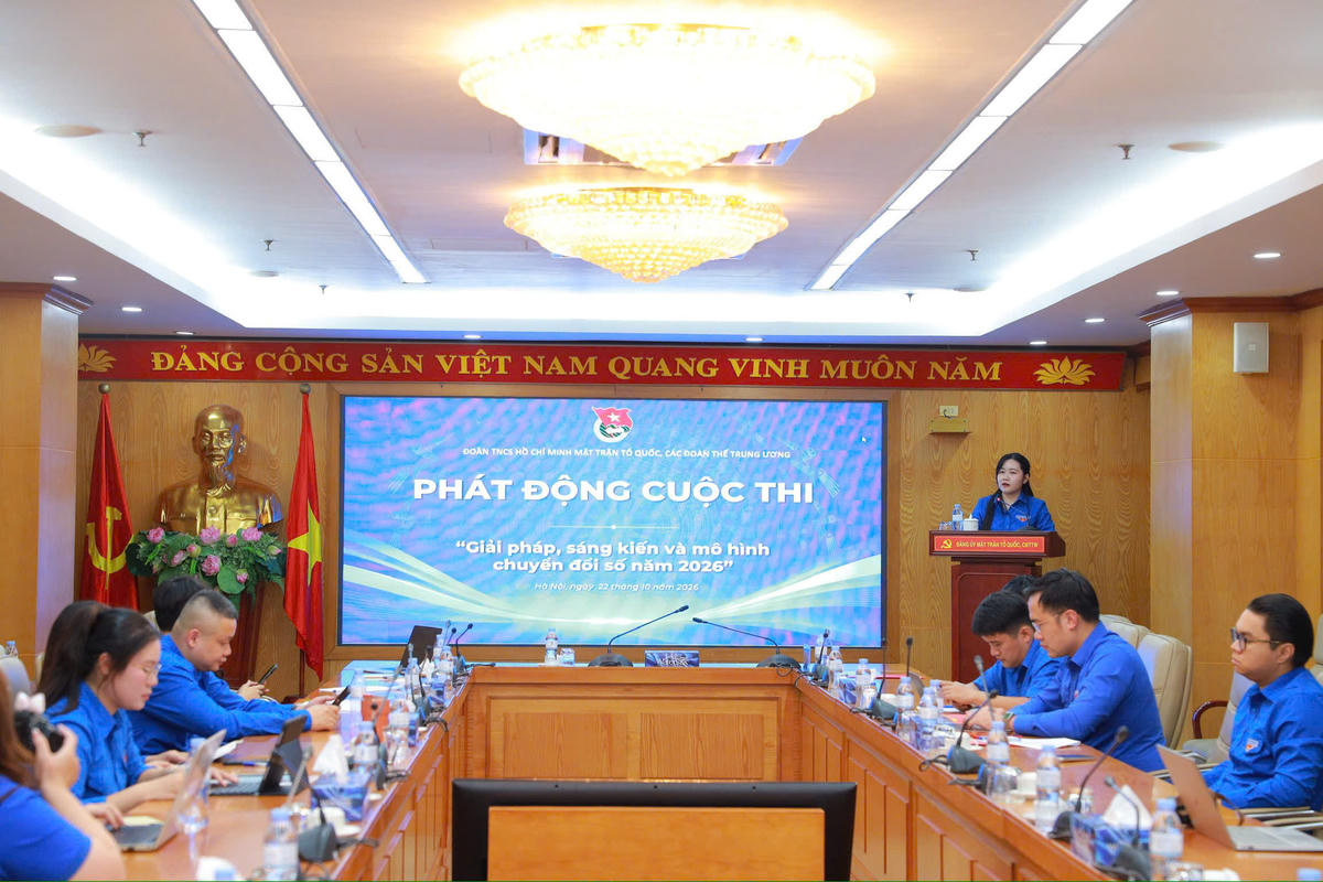 Đoàn MTTQ, các đoàn thể Trung ương phát động Cuộc thi “Giải pháp, sáng kiến chuyển đổi số” năm 2026.