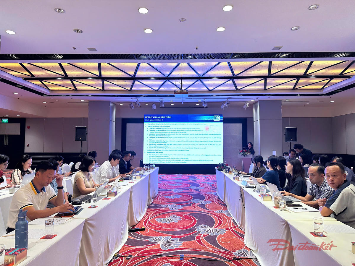 Quang cảnh hội thảo. Ảnh: Ánh Tuyết.