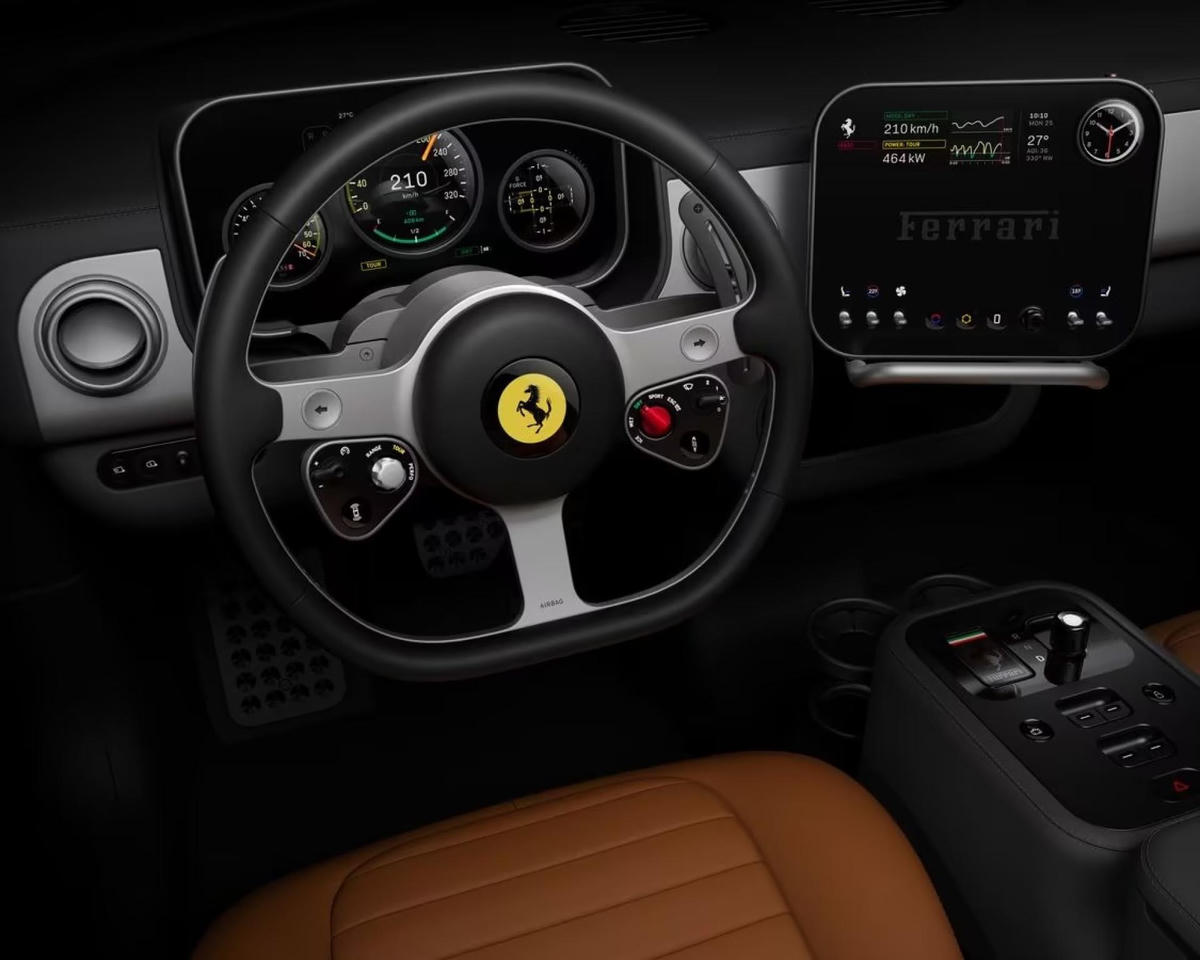 Với Luce, mẫu xe thuần điện đầu tiên của Ferrari, hãng vẫn chú trọng các nút điều khiển vật lý và trải nghiệm tương tác giữa người lái với chiếc xe.