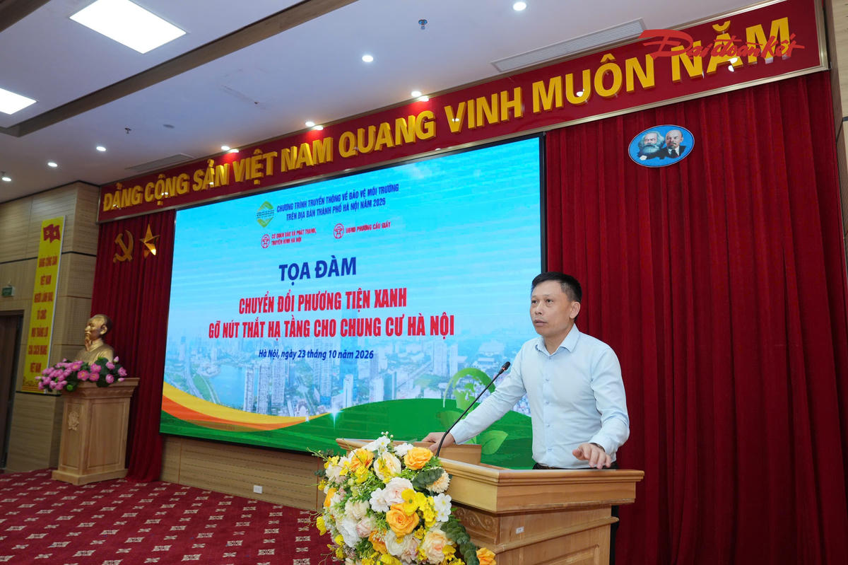 PGS.TS Nguyễn Thành Lợi, Phó Tổng Giám đốc Cơ quan Báo và Phát thanh, Truyền hình Hà Nội.