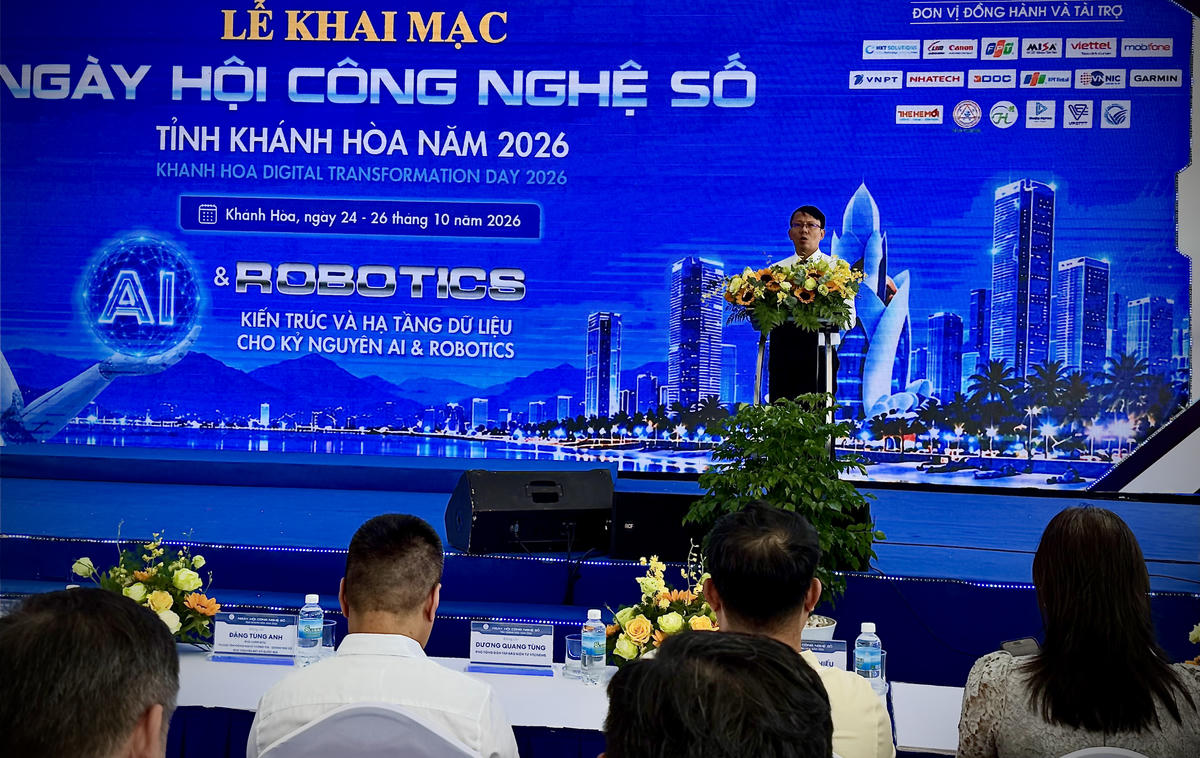 Khánh Hòa tổ chức khai mạc Ngày hội Công nghệ số năm 2026 ảnh Thùy Trang