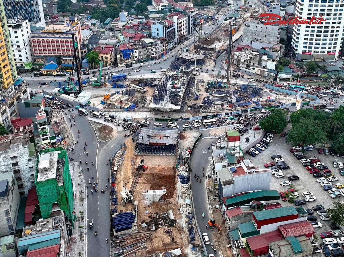 Dự án cầu vượt Vành đai 1 qua Liễu Giai.